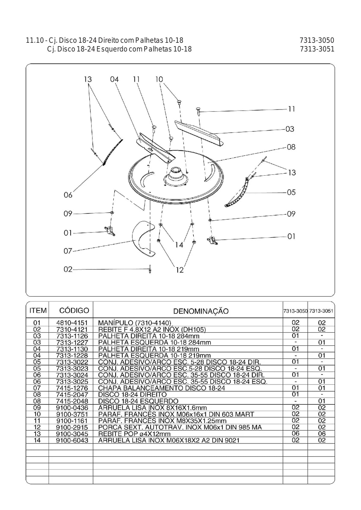 Stara Distribuidor de Fertilizntes 10000 Hercules — distribuidor, vista explodida 1