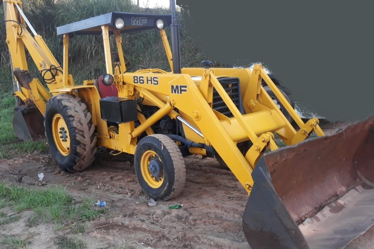 MANUAL DE SERVIÇO RETROESCAVADEIRA - MF86, 96, 750 MASSEY FERGUSON