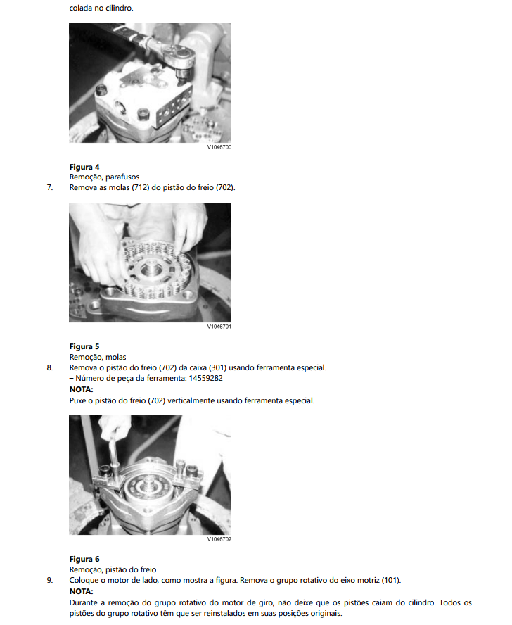 Manual de oficina Volvo EC210B LC - prévia do conteúdo técnico do documento com especificações, diagramas e instruções de reparo da escavadeira hidráulica
