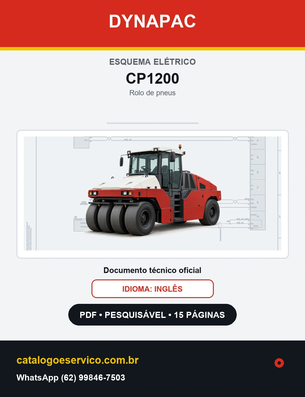 Esquema Elétrico Dynapac CP1200 — capa