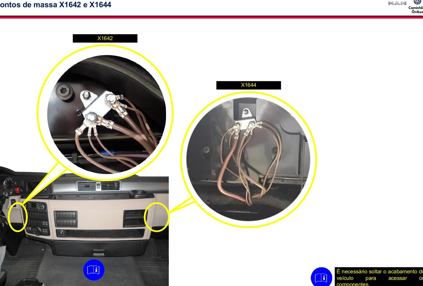 Esquema Eletrico MAN Meteor 28.460 6x2 / 29.520 6x4 (Motor MAN D026, Cambio ZF TraXon) — Cada fio do MAN Meteor - diagrama 2