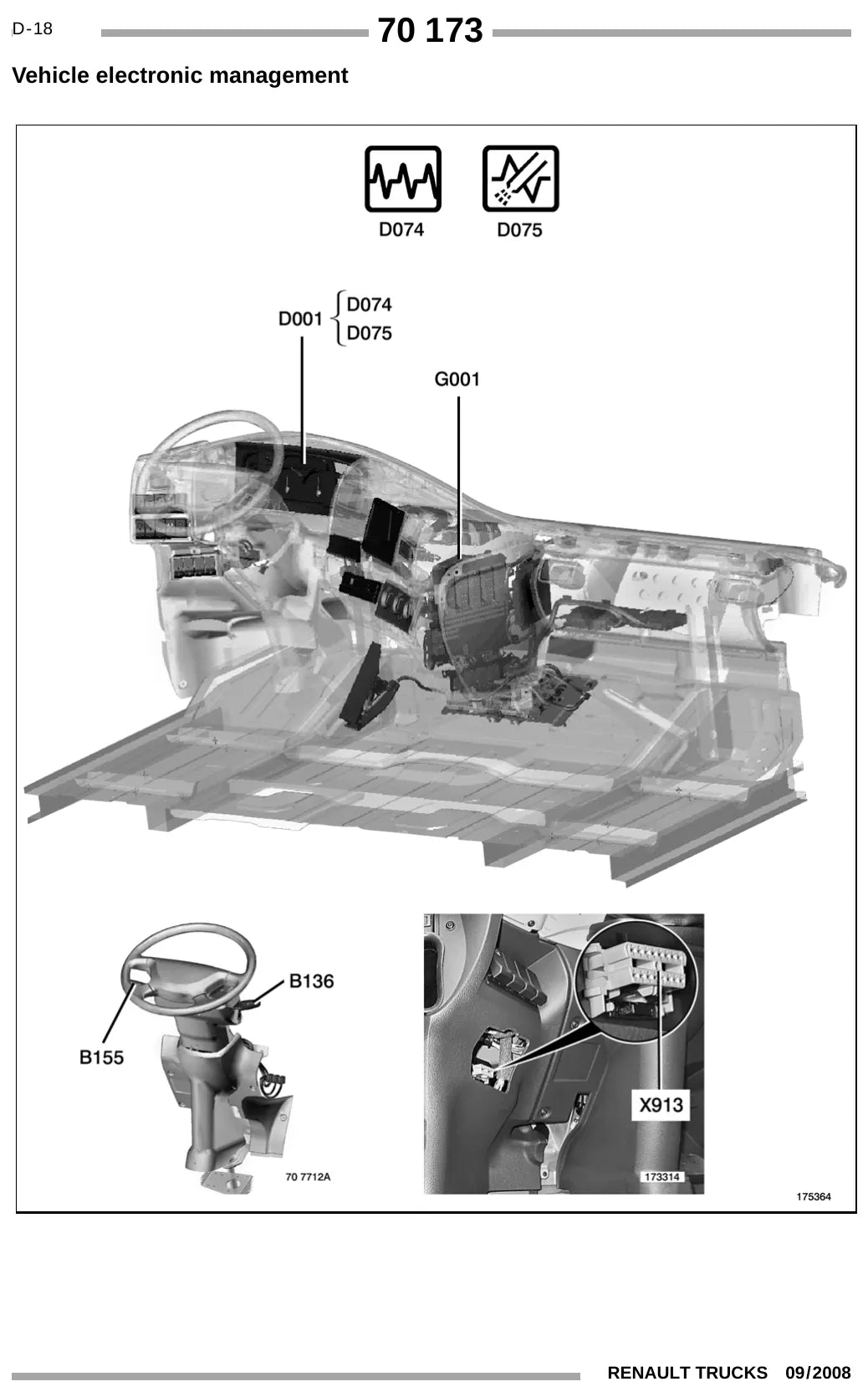 Esquema Elétrico Renault Trucks Magnum DXi — amostra 4 de página interna do documento
