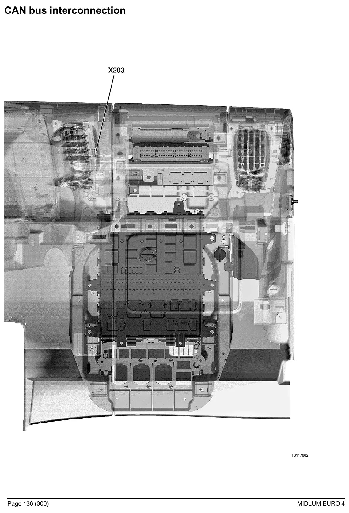 Esquema Elétrico Renault Trucks Midlum Euro 4 — amostra 3 de página interna do documento
