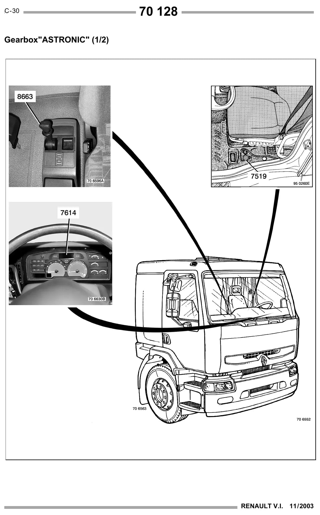 Esquema Elétrico Renault Trucks Premium — amostra 3 de página interna do documento