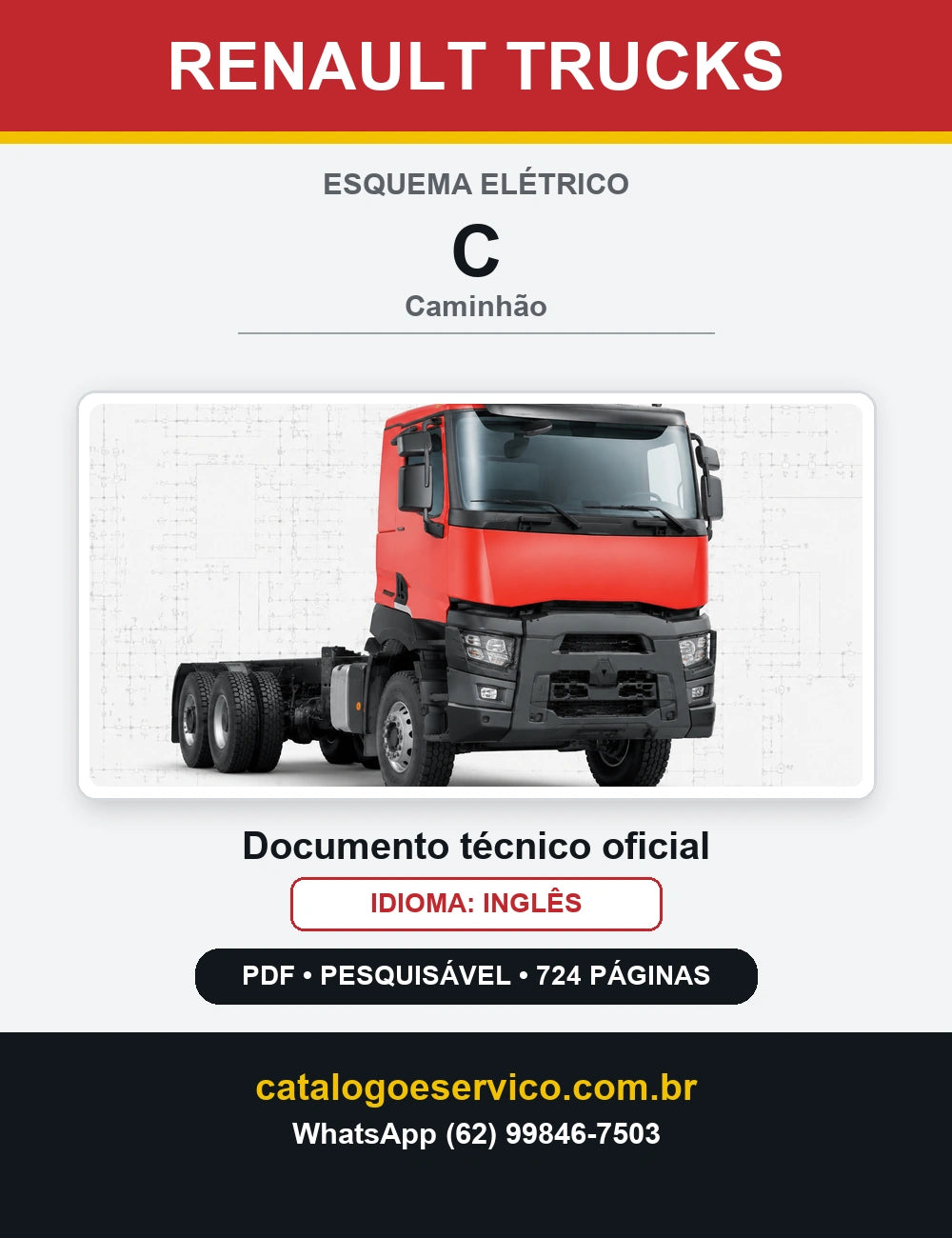 Esquema Elétrico Renault Trucks C — capa