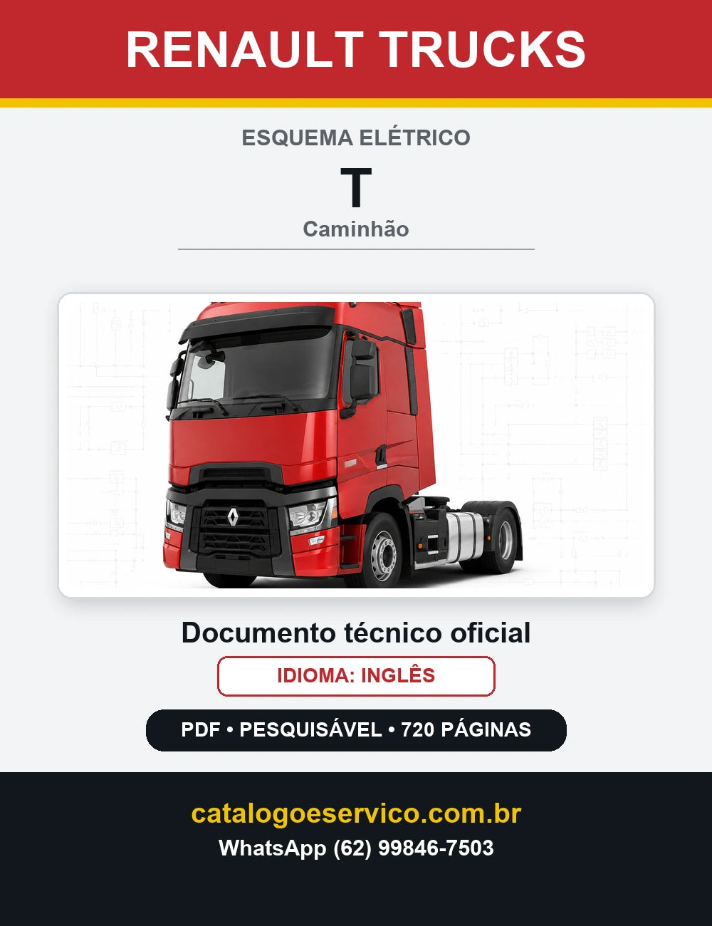 Esquema Elétrico Renault Trucks T — capa