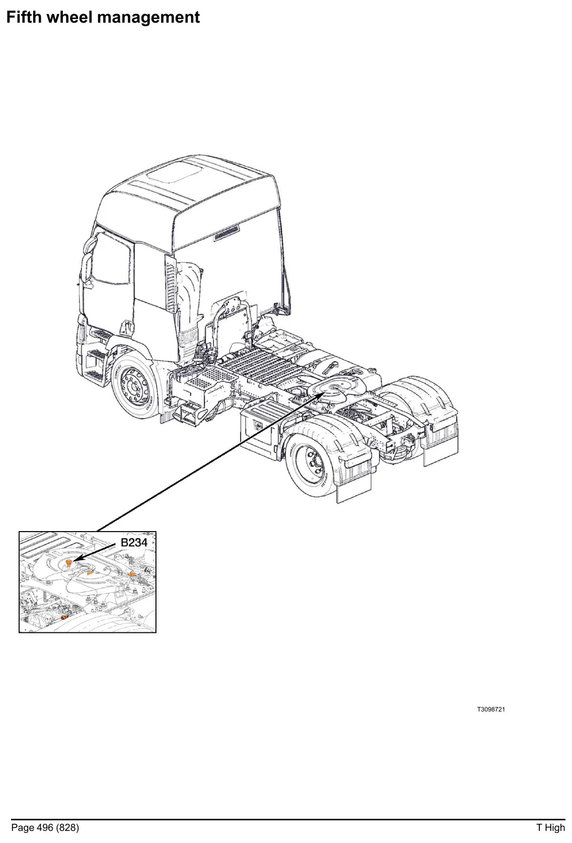 Esquema Elétrico Renault Trucks T High — amostra 3 de página interna do documento