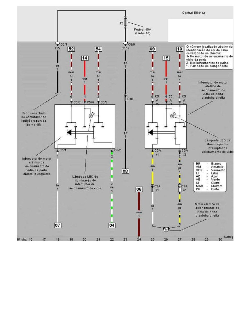 Esquema Eletrico Volkswagen Santana / Quantum (1992-1995) — Santana/Quantum: esquemas elétricos que decifram - diagrama 1
