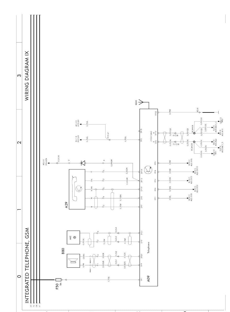 Esquema Eletrico Volvo Eletrica (linha classica, ref. D13AC) — Descomplicada: esquemas por componente e por - diagrama 1