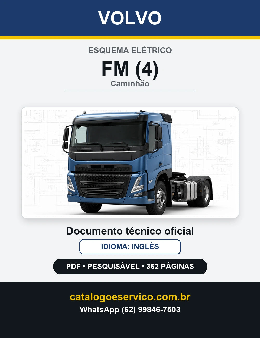 Esquema Elétrico Volvo FM (4) — capa