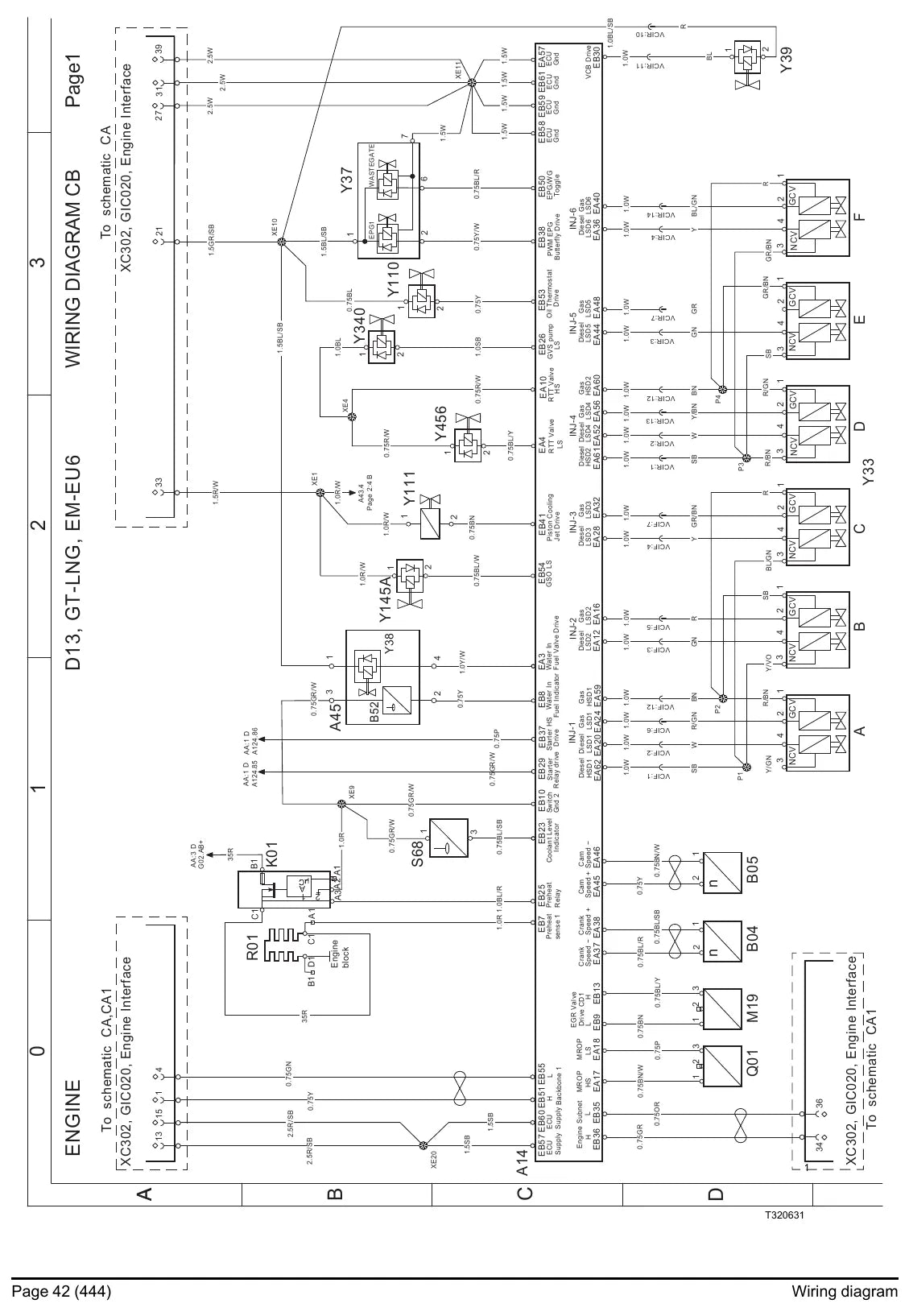 Esquema Elétrico Volvo FM (4) — amostra 1 de página interna do documento