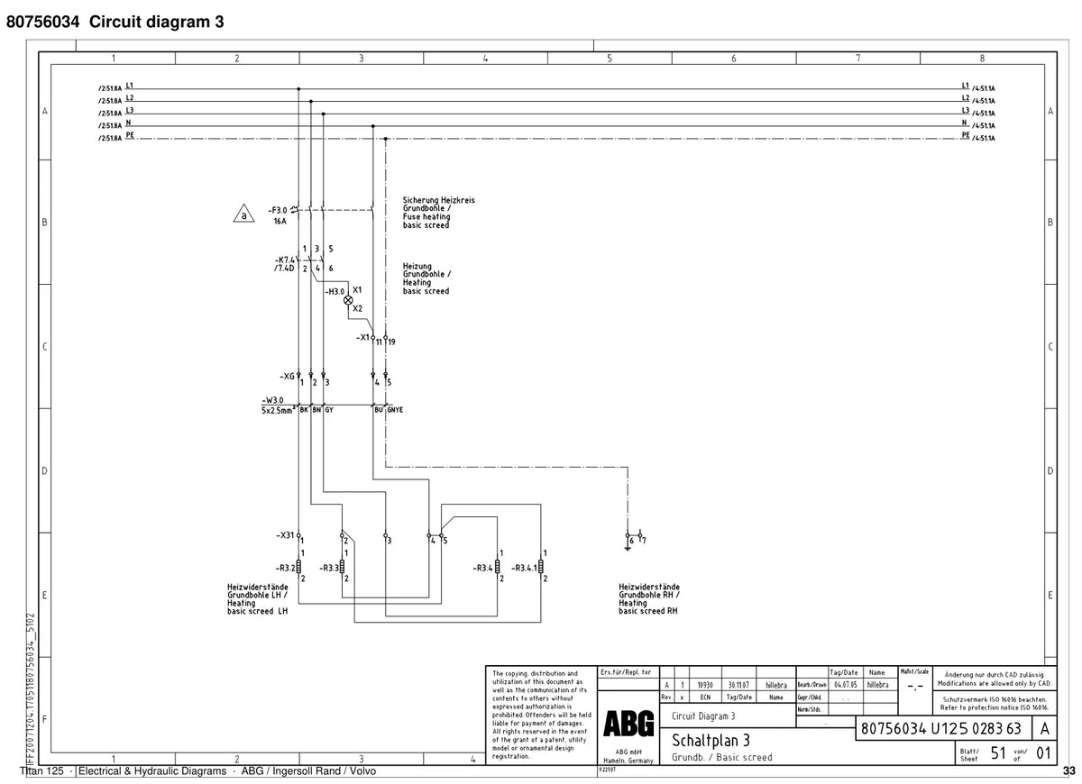 ABG Titan 125 Ingersoll Rand — diagrama 2