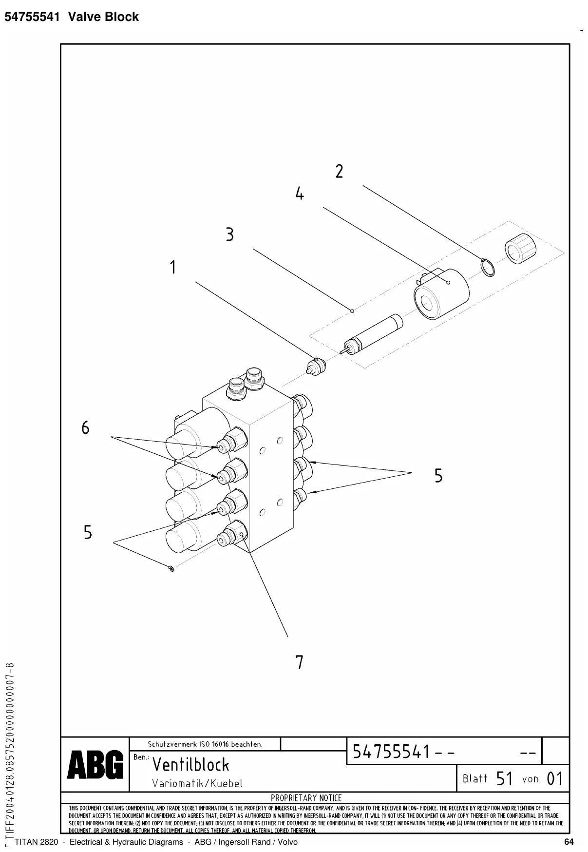 ABG Titan 2820 Ingersoll Rand — diagrama 4