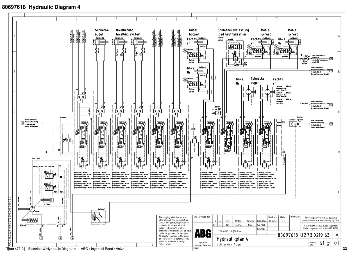 ABG Titan 473-2 Ingersoll Rand — diagrama 3