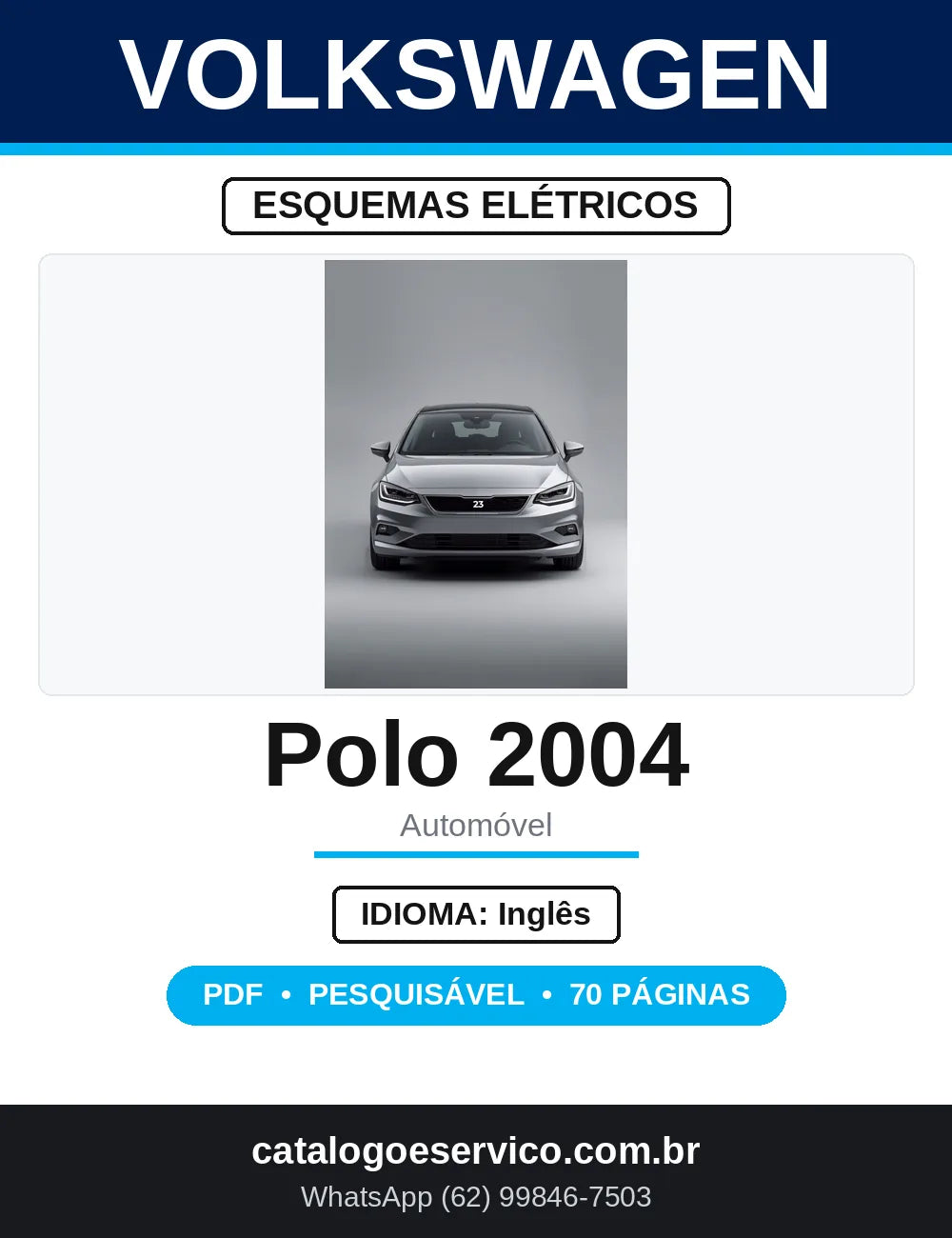 Esquemas Elétricos VW Polo 2004 Injeção 4MV — capa