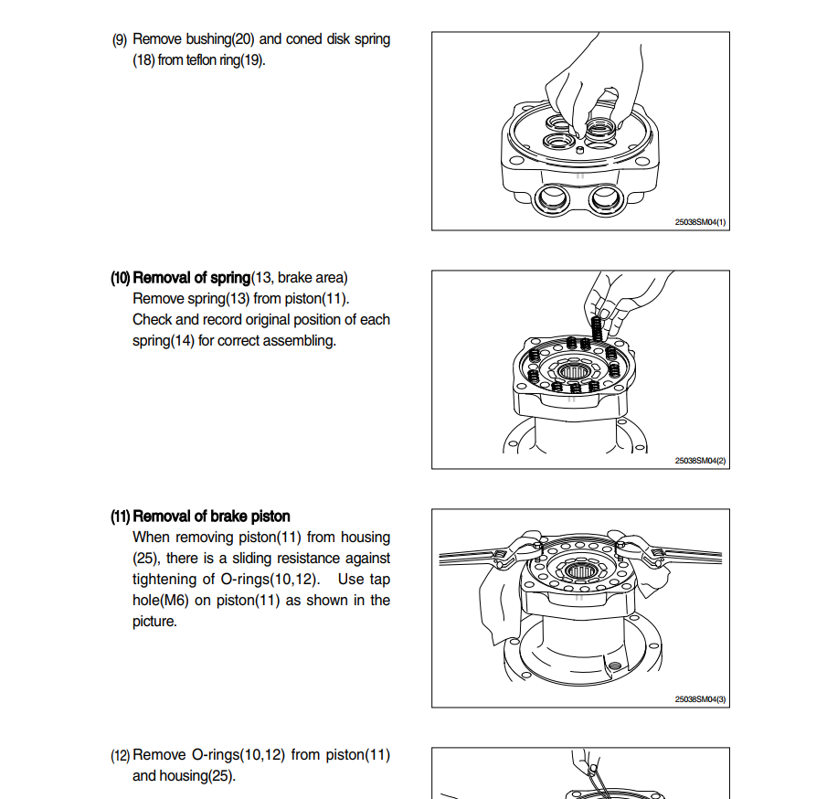 Manual De Serviço HYUNDAI - R210LC-7 - Excavador Hidraulico