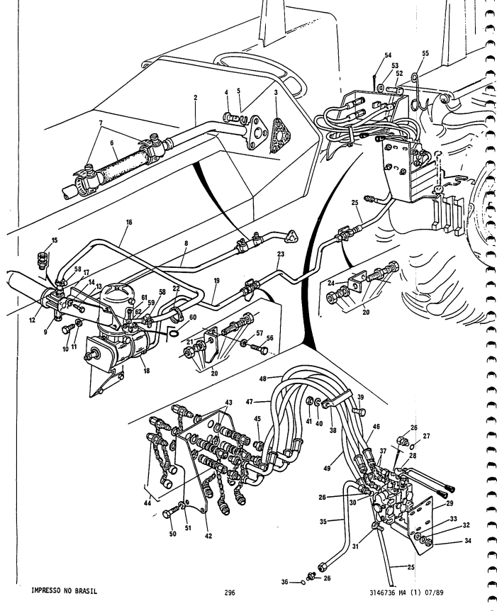 CATALOGO DE PEÇAS TRATOR - MF296 MASSEY FERGUSON