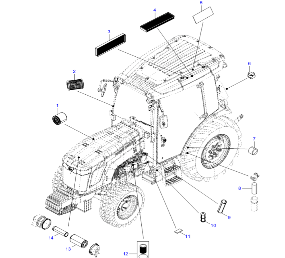 Catalogo de Pecas MF3407 Trator Massey Ferguson Completo PDF