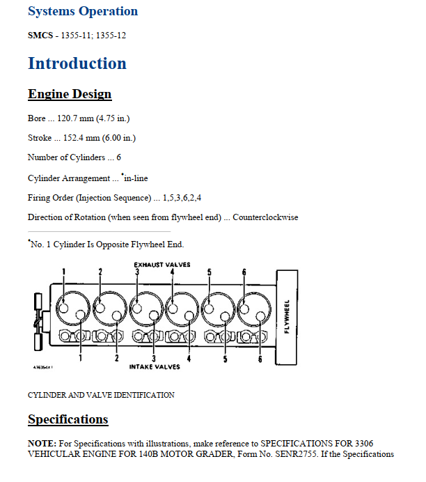 Manual de Serviço Caterpillar - 140B - Motoniveladora (Inglês) PDF