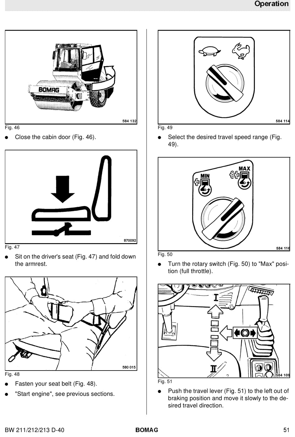Esquema e figura de componente — BOMAG BW 211, 212 e 213 D-40/PD-40