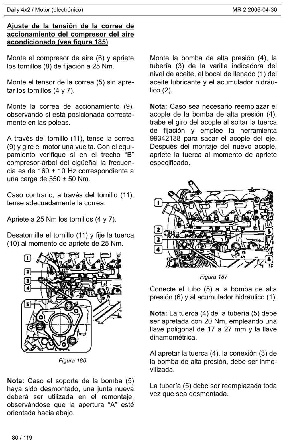 Manual de Reparação Iveco Daily 4x2 Motor Eletrônico (Espanhol)