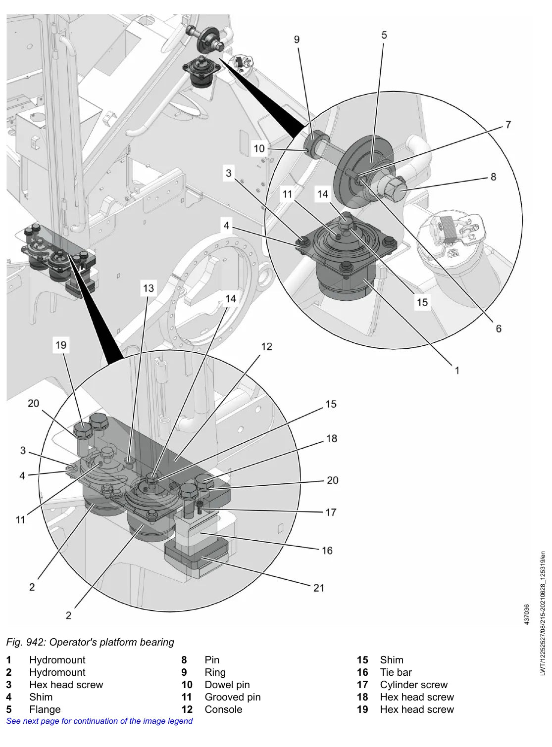 Manual de Serviço Liebherr PR 736 1736 — figura técnica 4