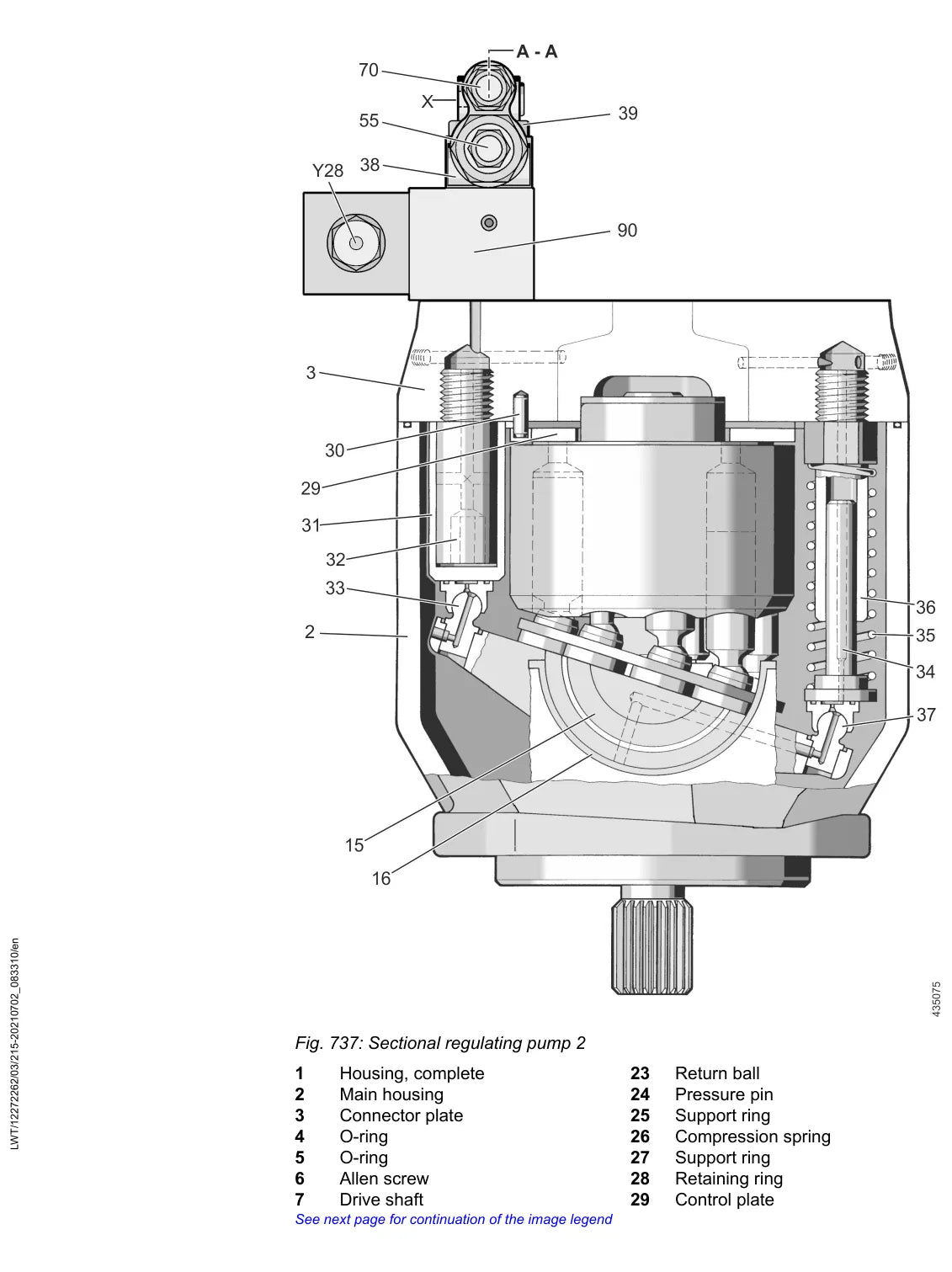 Manual de Serviço Liebherr PR 756 1808 — figura técnica 3