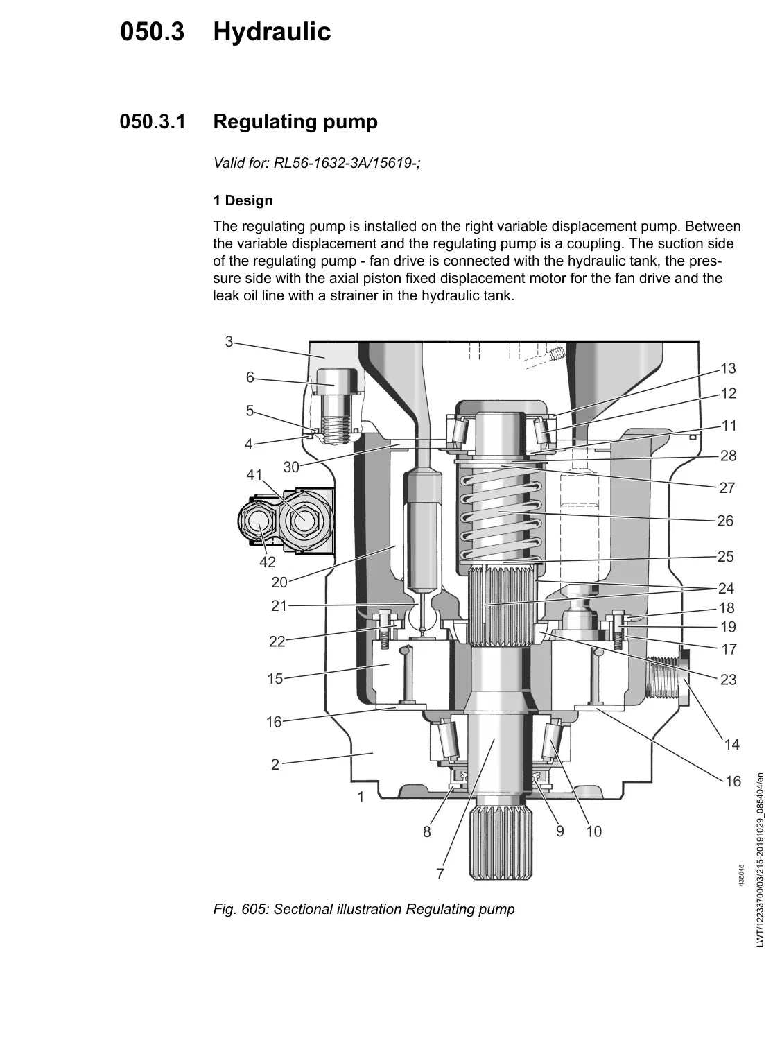 Manual de Serviço Liebherr RL 56 1632 — figura técnica 3