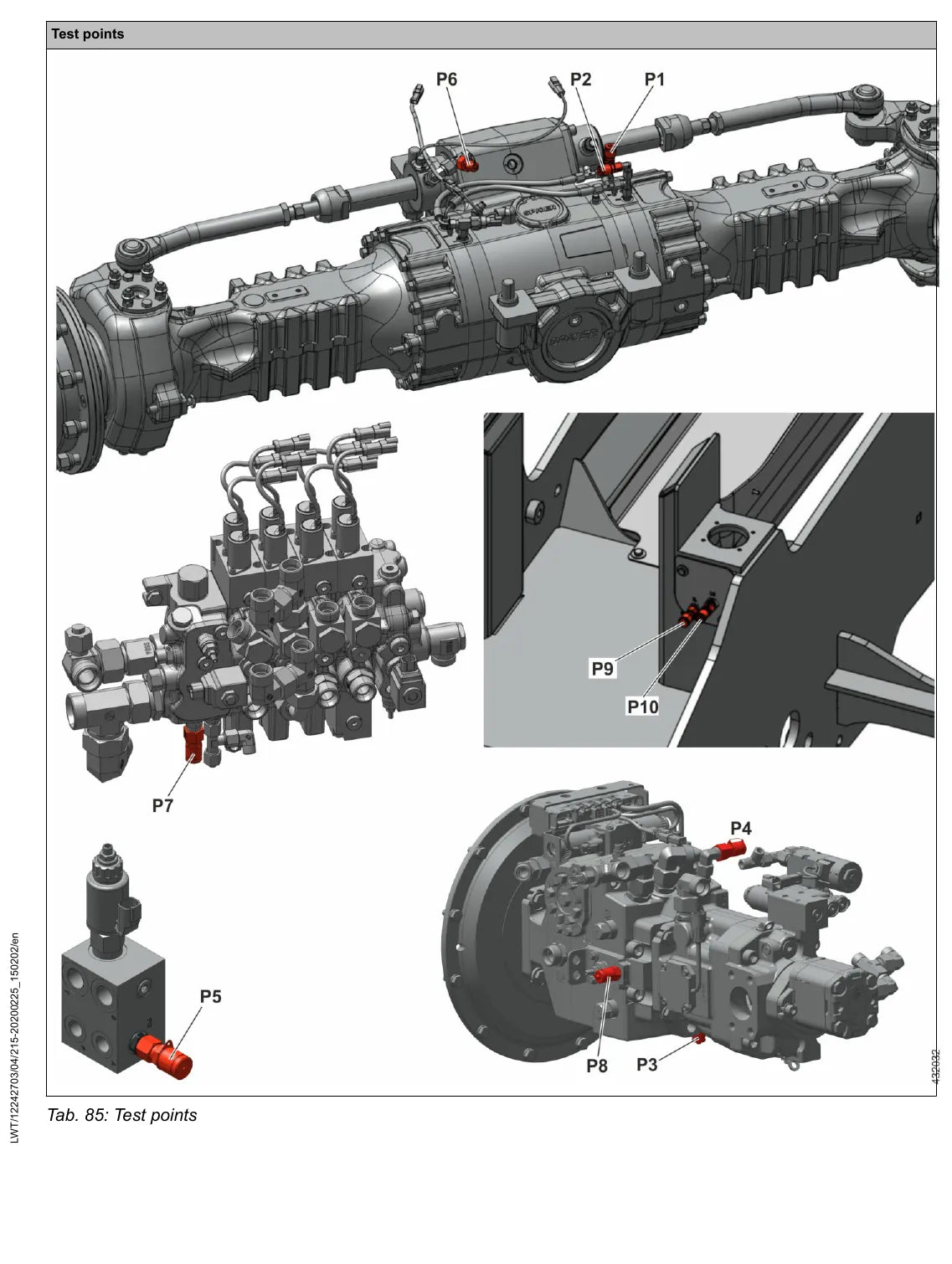Manual de Serviço Liebherr T 60-9 1709 — figura técnica 1