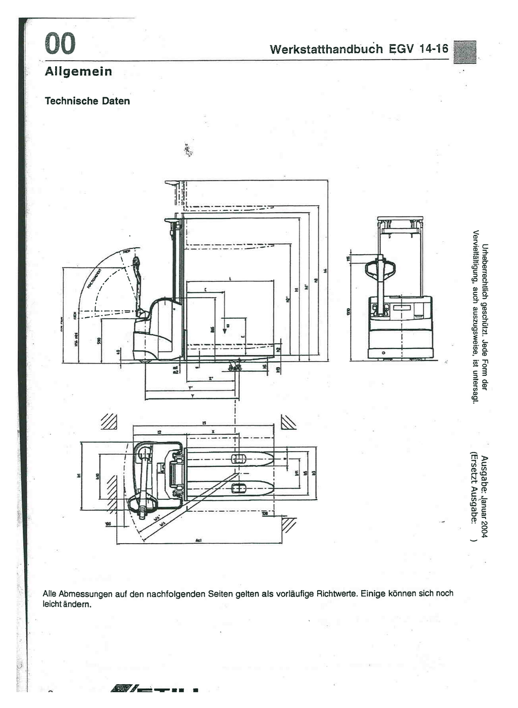 Manual De Oficina Still Egv 14/16 — diagrama de peças 1