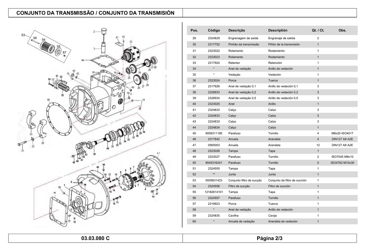 CATALOGO DE PEÇAS EMPILHADEIRRA RC44 25C STILL — diagrama de peças 1