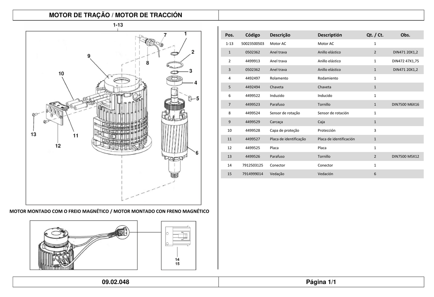 CATALOGO DE PEÇAS PDF EMPILHADEIRA EGV-14 EGV-16 - STILL — diagrama de peças 1