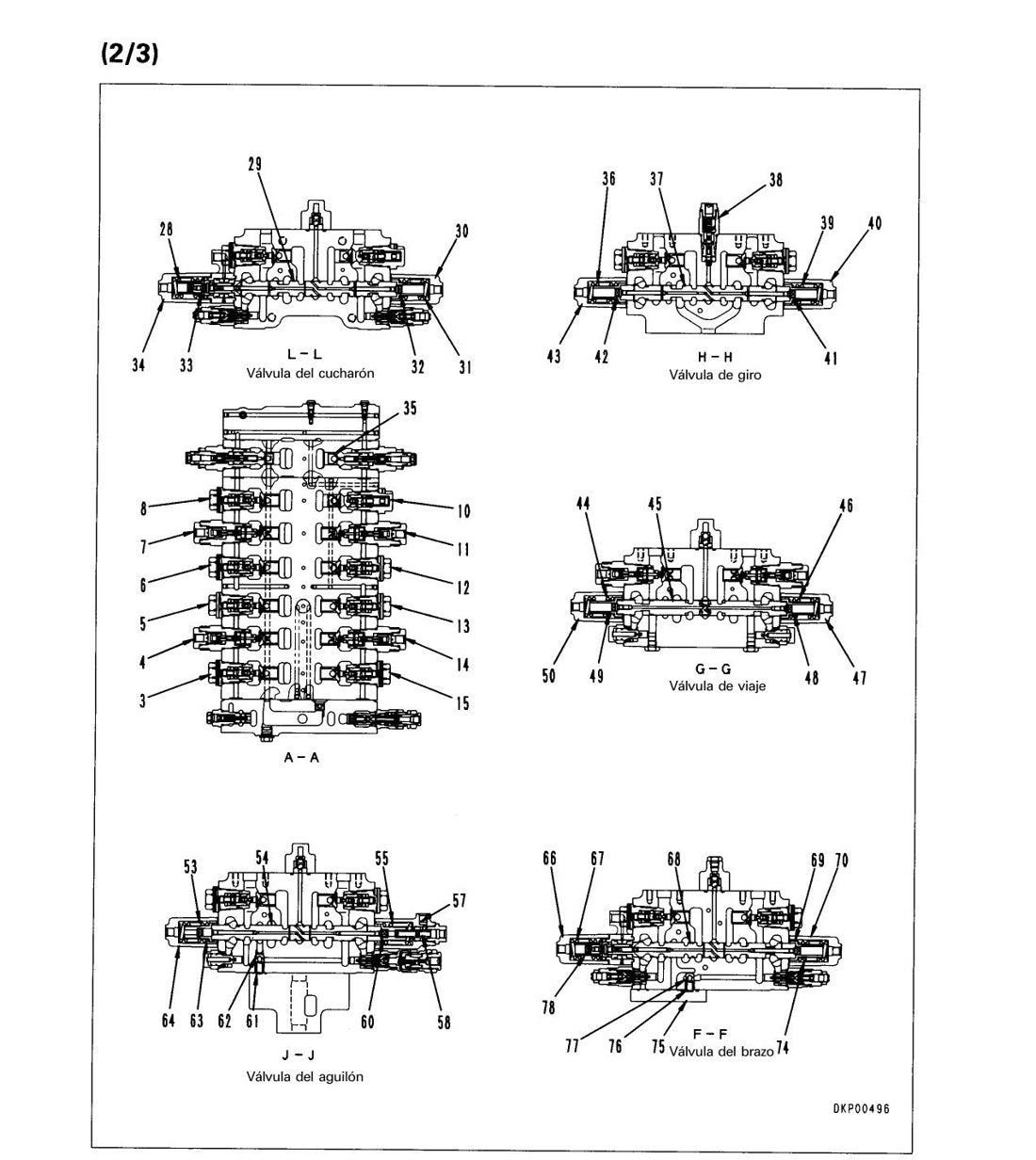 Manuais De Serv. KOMATSU - PC200,200LC-6\PC210LC-6\PC220LC-6 - página 3