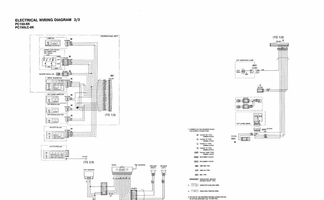 Manuais De Serviço KOMATSU - PC150-6K\PC150LC-6K - Excavador - página 3