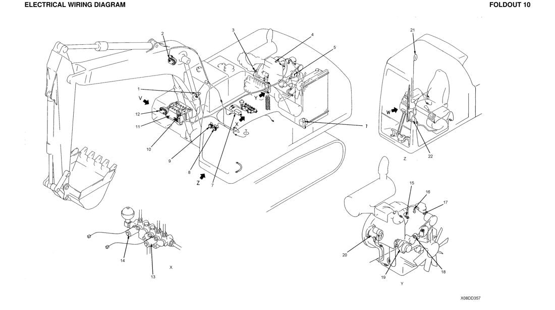 Manuais De Serviço KOMATSU - PC200Z-6LE - Excavador Hidraul. - página 3