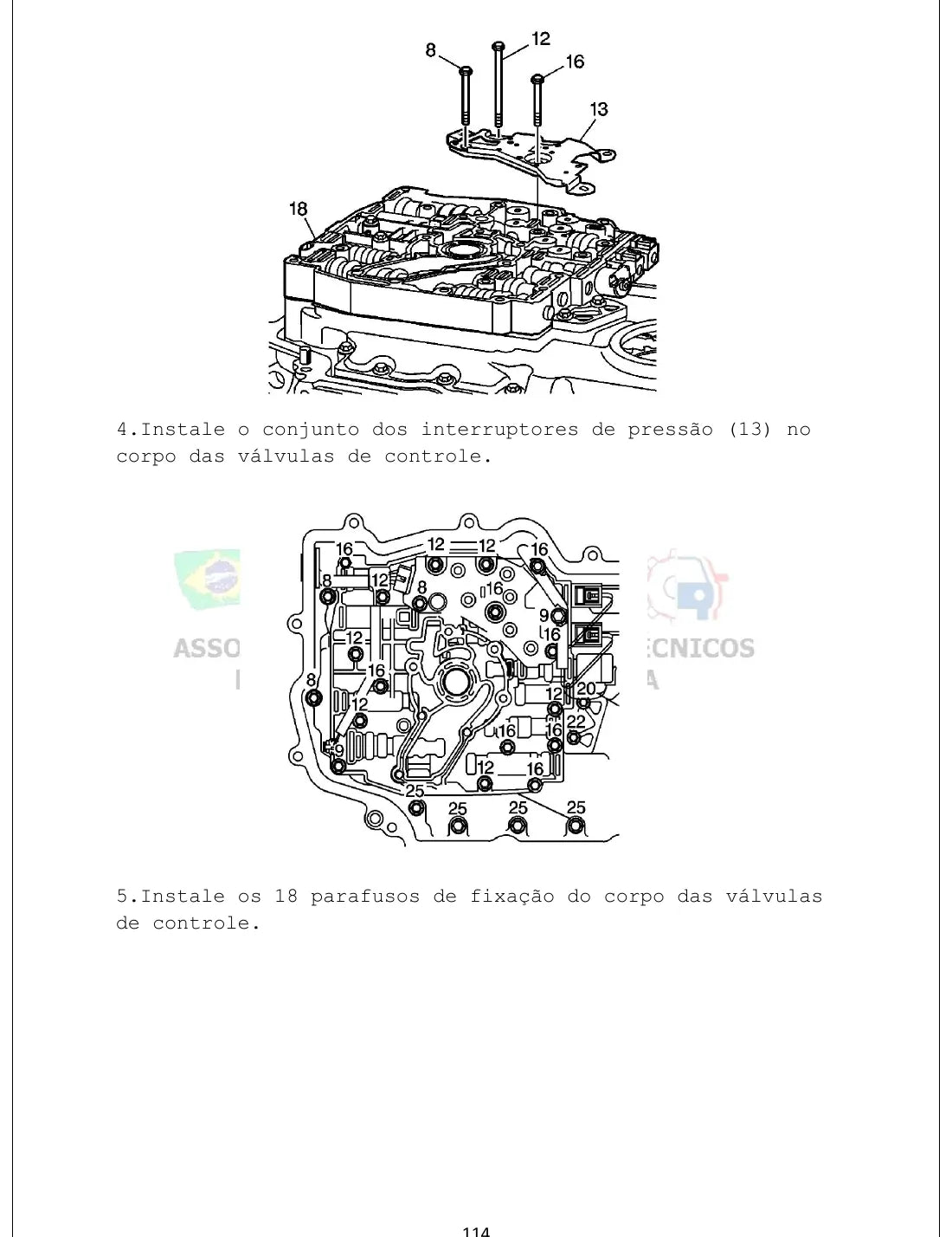 Manual de Reparação Câmbio Automático GM 4T40-E 4T45-E — página interna 1 do PDF (Manual de Reparação)