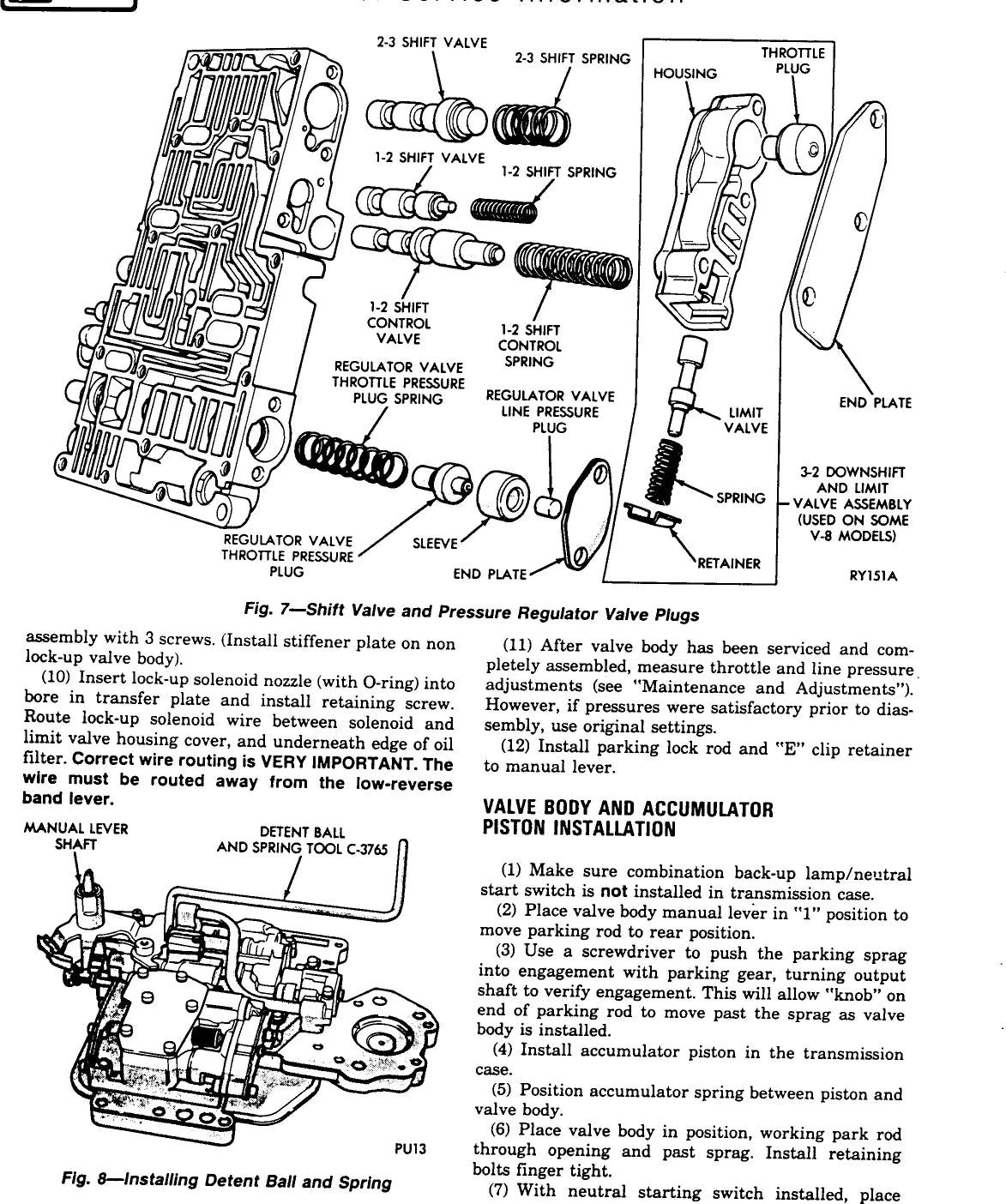 A-999 (TorqueFlite, série A-904 / A-998 / A-999) — diagrama 3