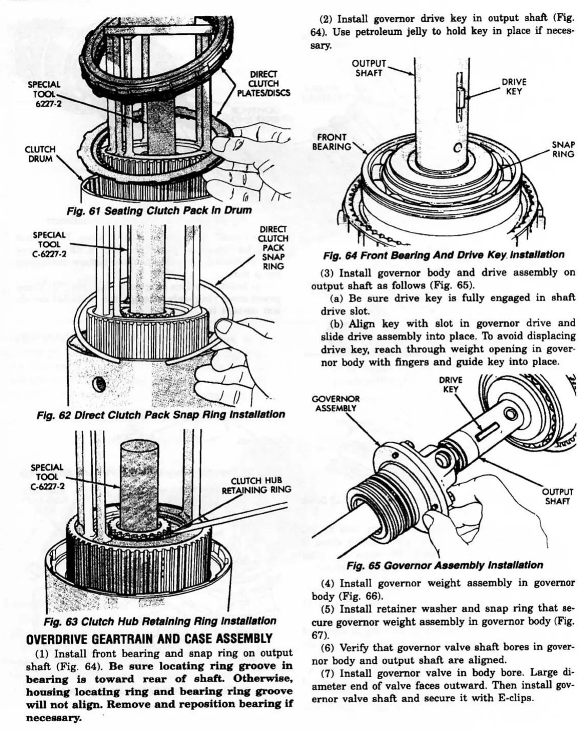 Manual de Serviço Câmbio Automático Chrysler 42RH 46RH 47RH (A500 A518 A618) (Inglês) — página interna 2 do PDF (Manual de Serviço)
