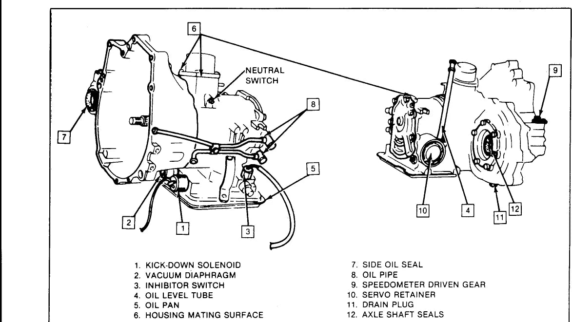 KF-100 (Chevrolet Spectrum) — diagrama 1