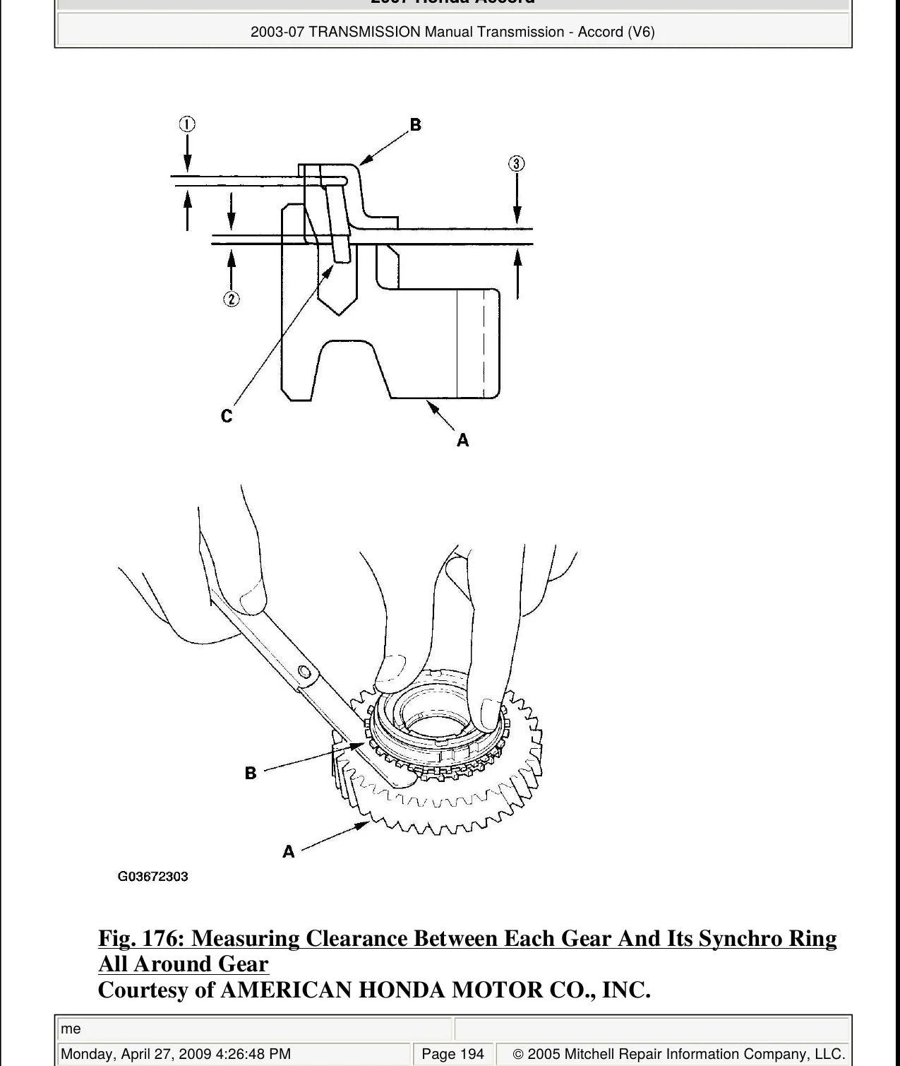 Honda BAYA / MAYA / BYBA — figura técnica 2