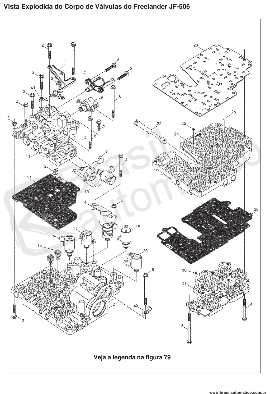 Manual de Reparação Câmbio Automático Jatco JF506-E (VW 09A / JA5A-EL) — página interna 1 do PDF (Manual de Reparação)