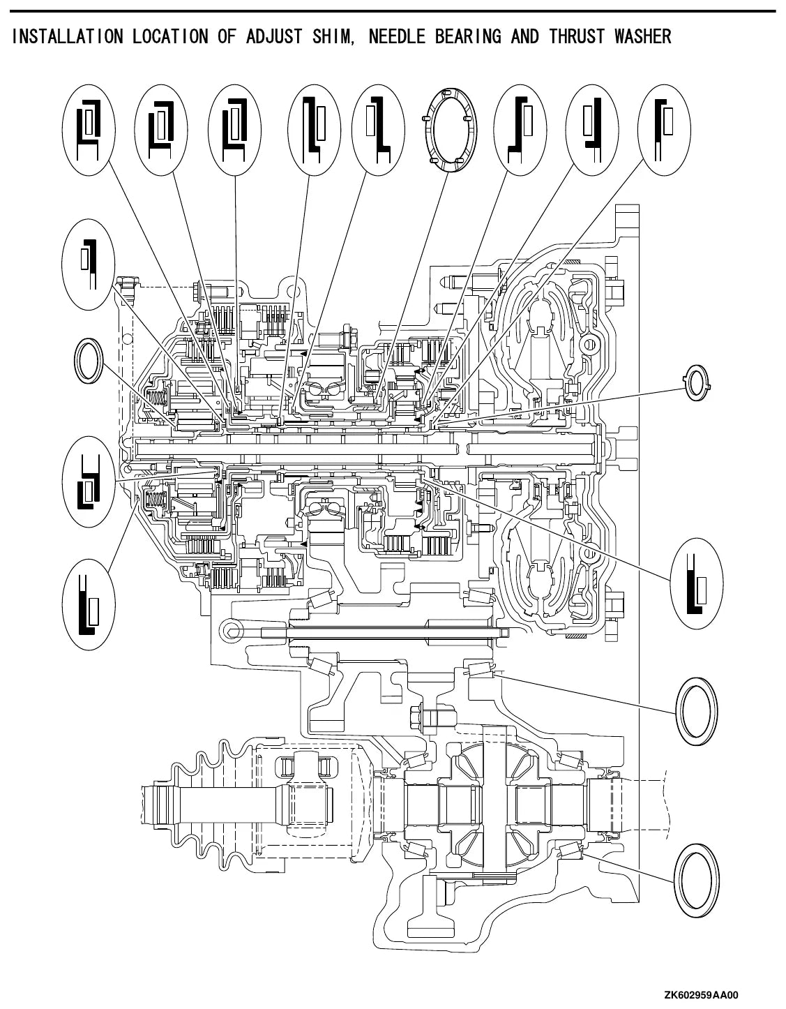 Manual de Serviço Câmbio Automático Jatco JF613E (F6AJA W6AJA) Outlander (Inglês) — página interna 1 do PDF (Manual de Serviço)