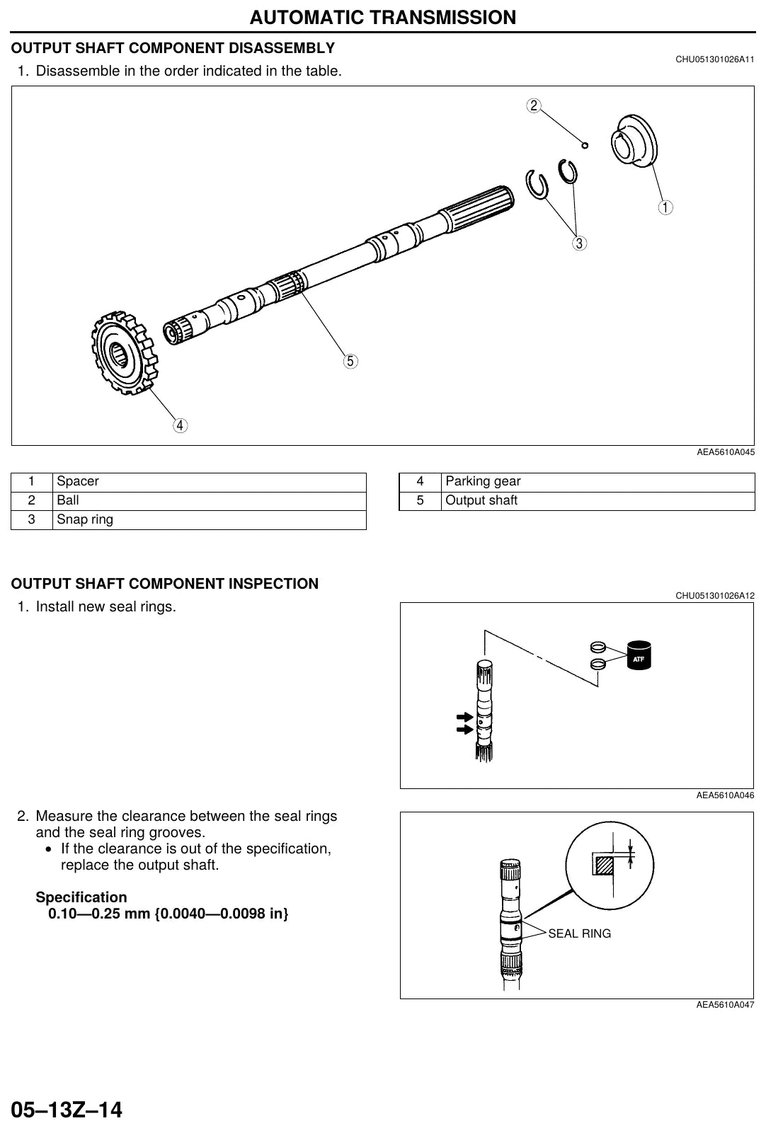 Mazda / Jatco RC4A-EL — figura técnica 3