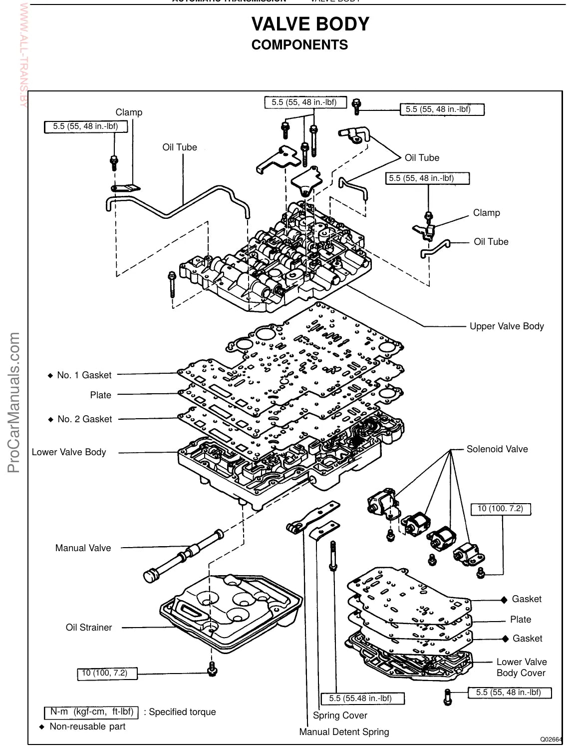 Toyota (Aisin) A442F — figura técnica 3