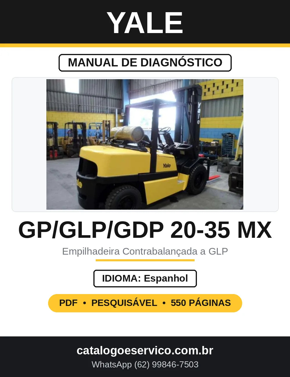 Manual de Diagnóstico Yale GP20MX GP25MX GP30MX A390 — capa