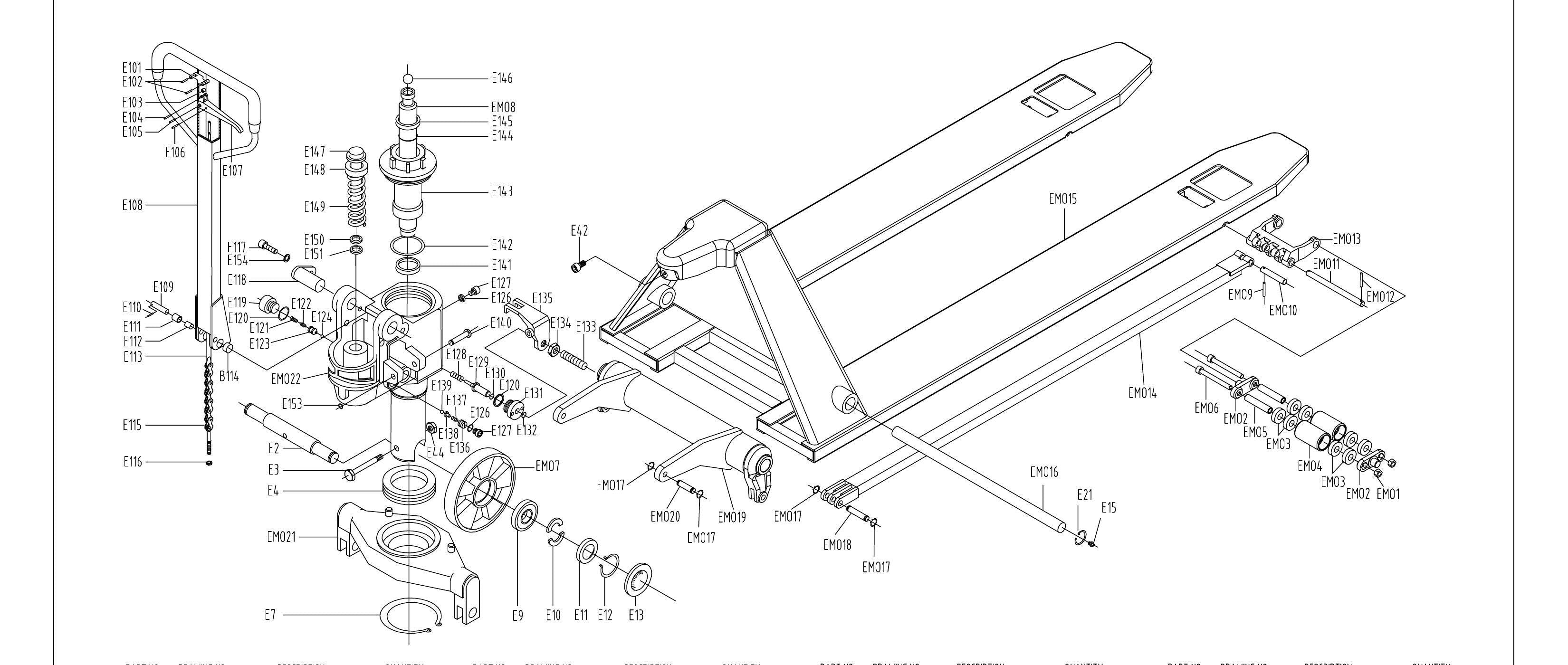 Manual de Instruções Transpaleteira Clark CJ22SL (referenciado nos metadados internos como EJ22SL - linha Eco-) - página interna