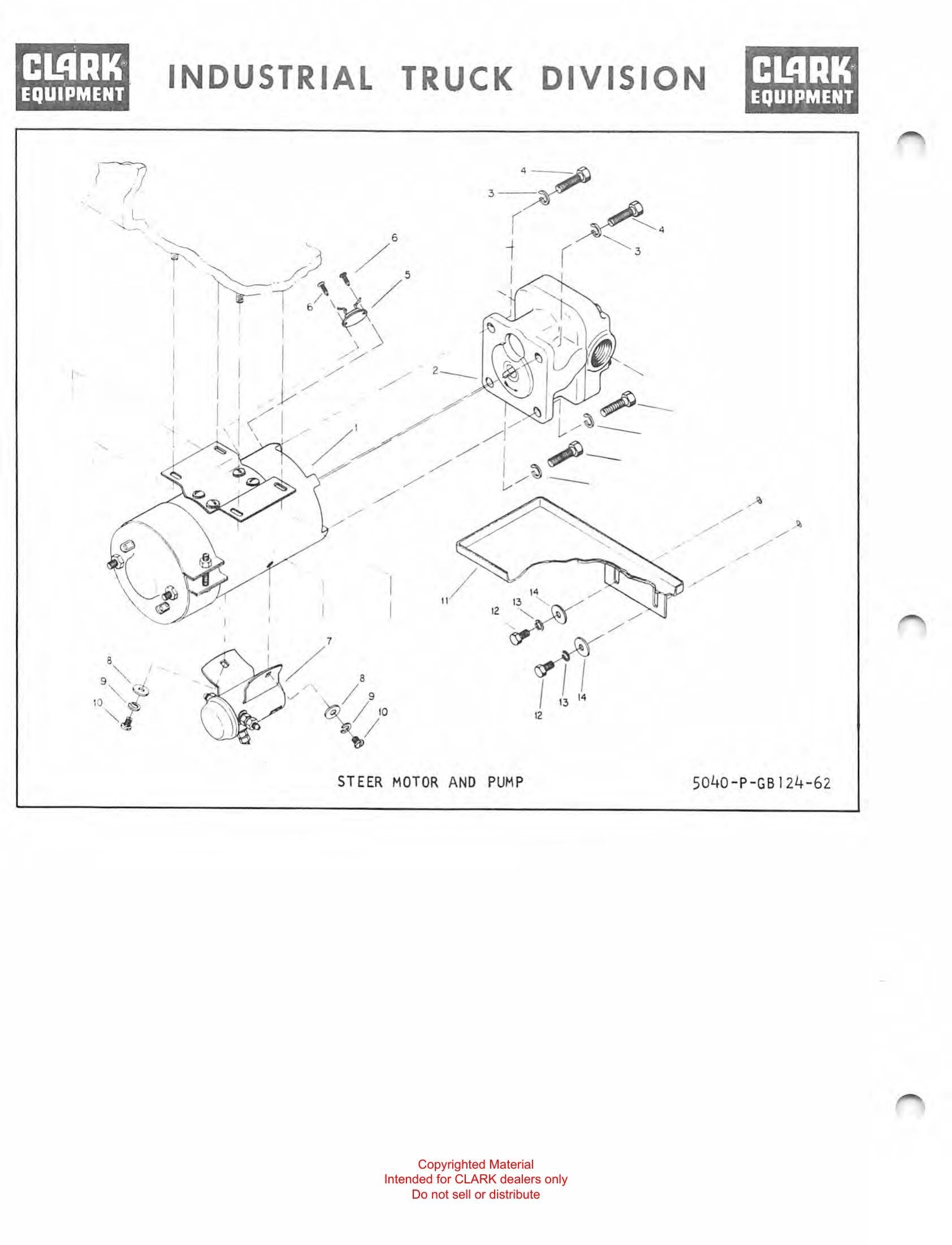 Manual de Manutenção e Peças Empilhadeira Retrátil Clark Model 337777 (Narrow Aisle Reach Truck) - página interna
