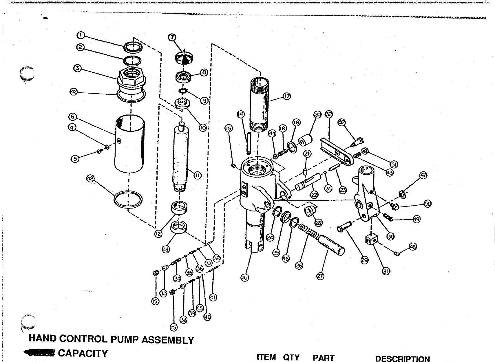 Manual de Manutenção e Peças Transpaleteira Clark CPT E45 (Hand Hydraulic Pallet Truck) - página interna