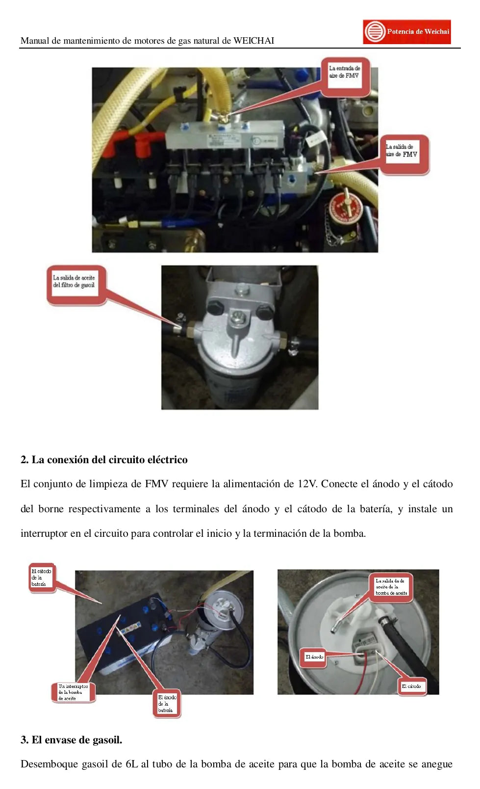 MANUAL DE MANUTENÇÃO MOTOR - WEICHAI Q/WCQTG0015 — diagrama técnico