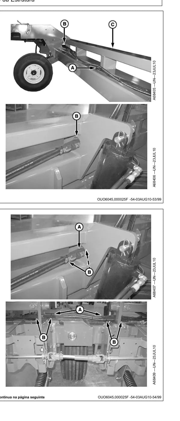 Manual de Montagem John Deere DB50 DB74 DB90 — página interna 2